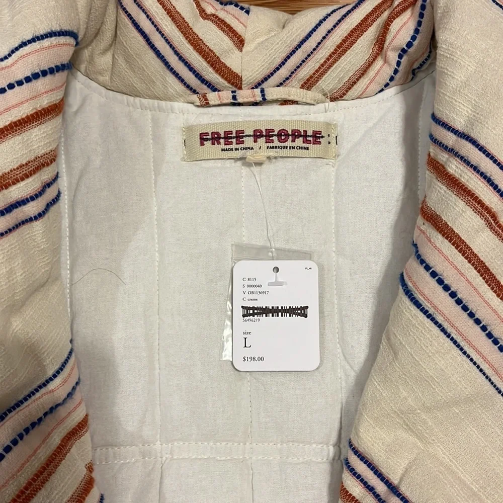 NWT Free People Astrid Jacket size Large